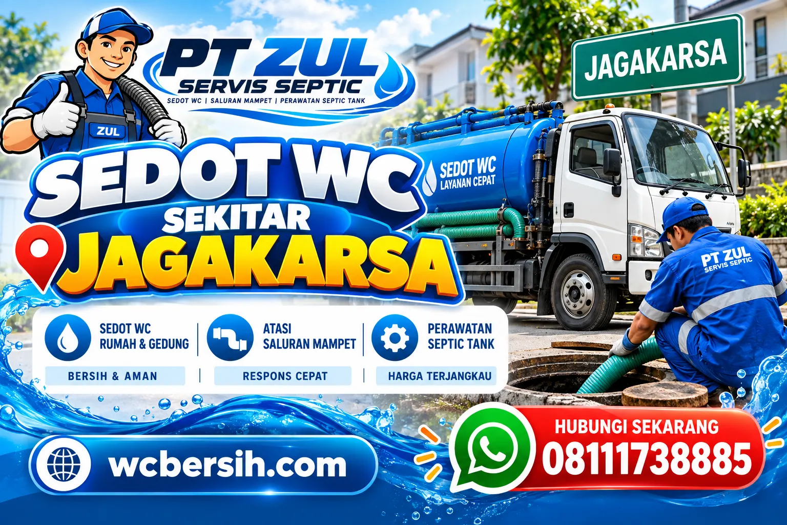 Sedot WC Sekitar Jagakarsa