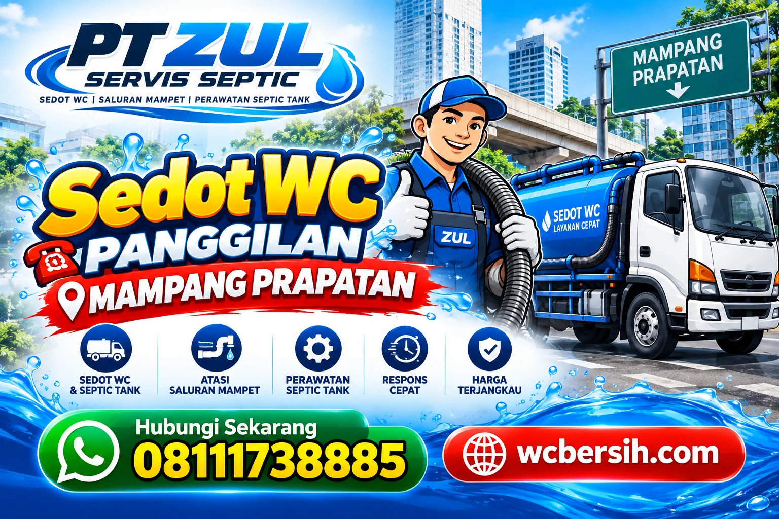 Sedot WC Panggilan Mampang Prapatan