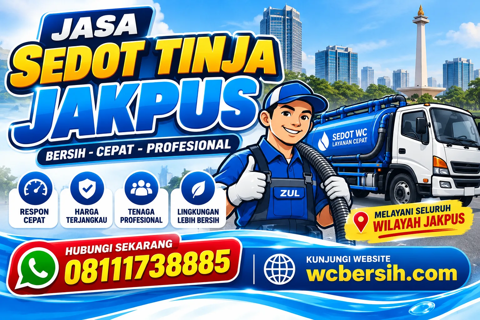 Jasa Sedot Tinja Jakpus