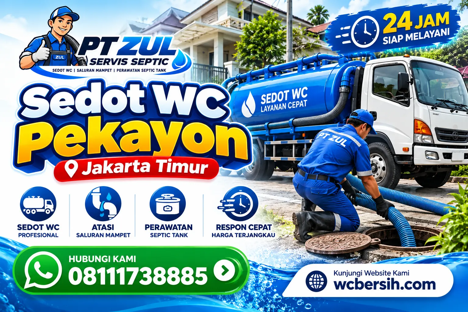 Sedot WC Pekayon Jakarta Timur